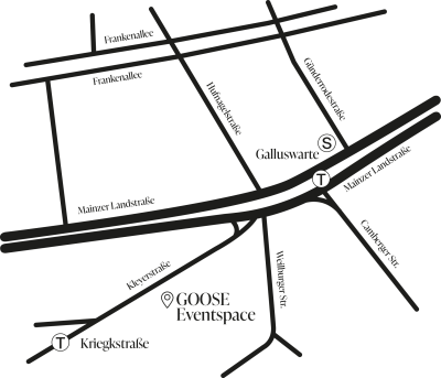 Direction map to GOOSE Eventspace