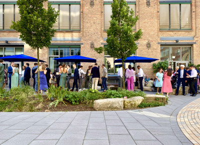 Summer party at event venue Frankfurt GOOSE Eventspace