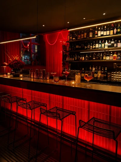 Eventbar & Cocktailbar GOOSE Eventspace Frankfurt - Barbereich 100 m² für Events
